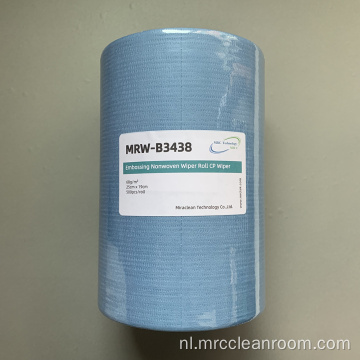 MRW-B3438 34*38cm Bule Nonwoven Roll CP Wiper